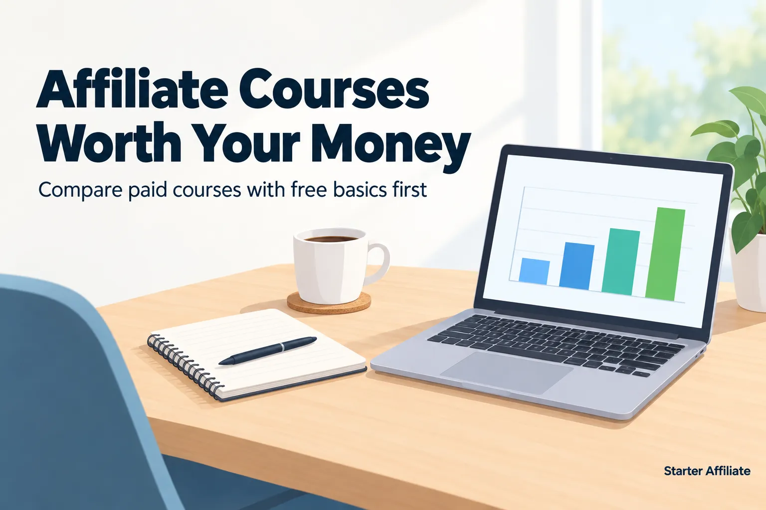 12 Affiliate Marketing Courses Worth Your Money, and the Free Options That Cover the Same Basics